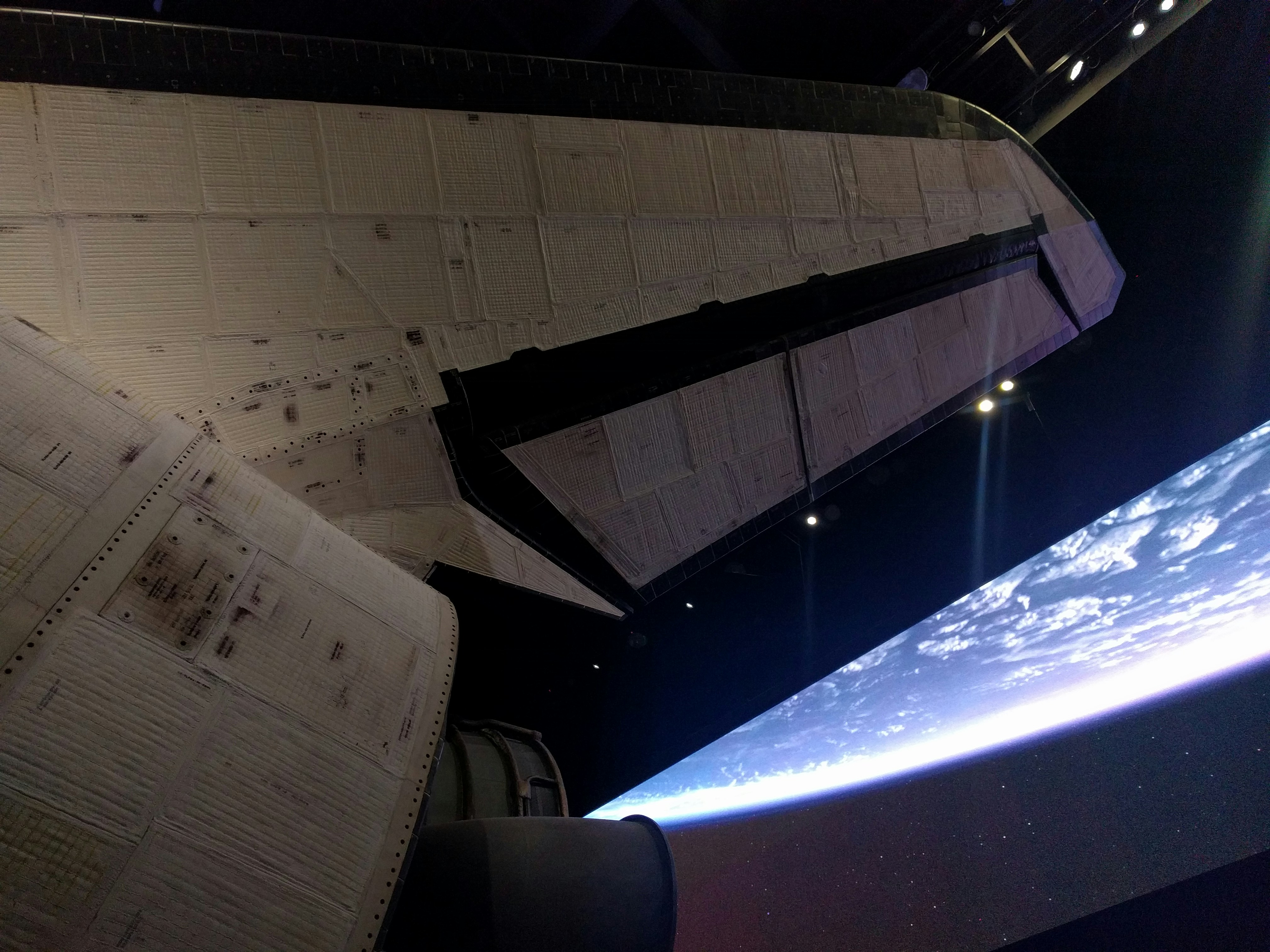 Tail of Atlantis Space Shuttle