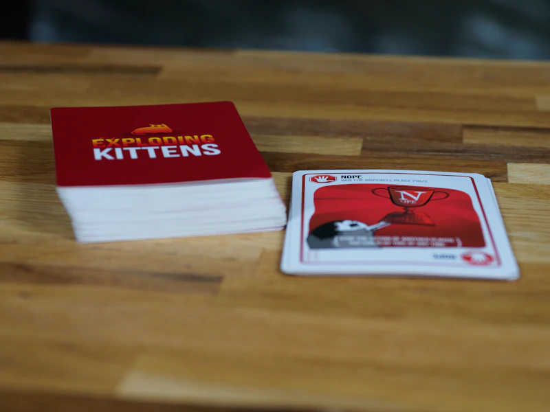 Exploding Kittens Card Game A Russian Roulette Card Game About Kittens