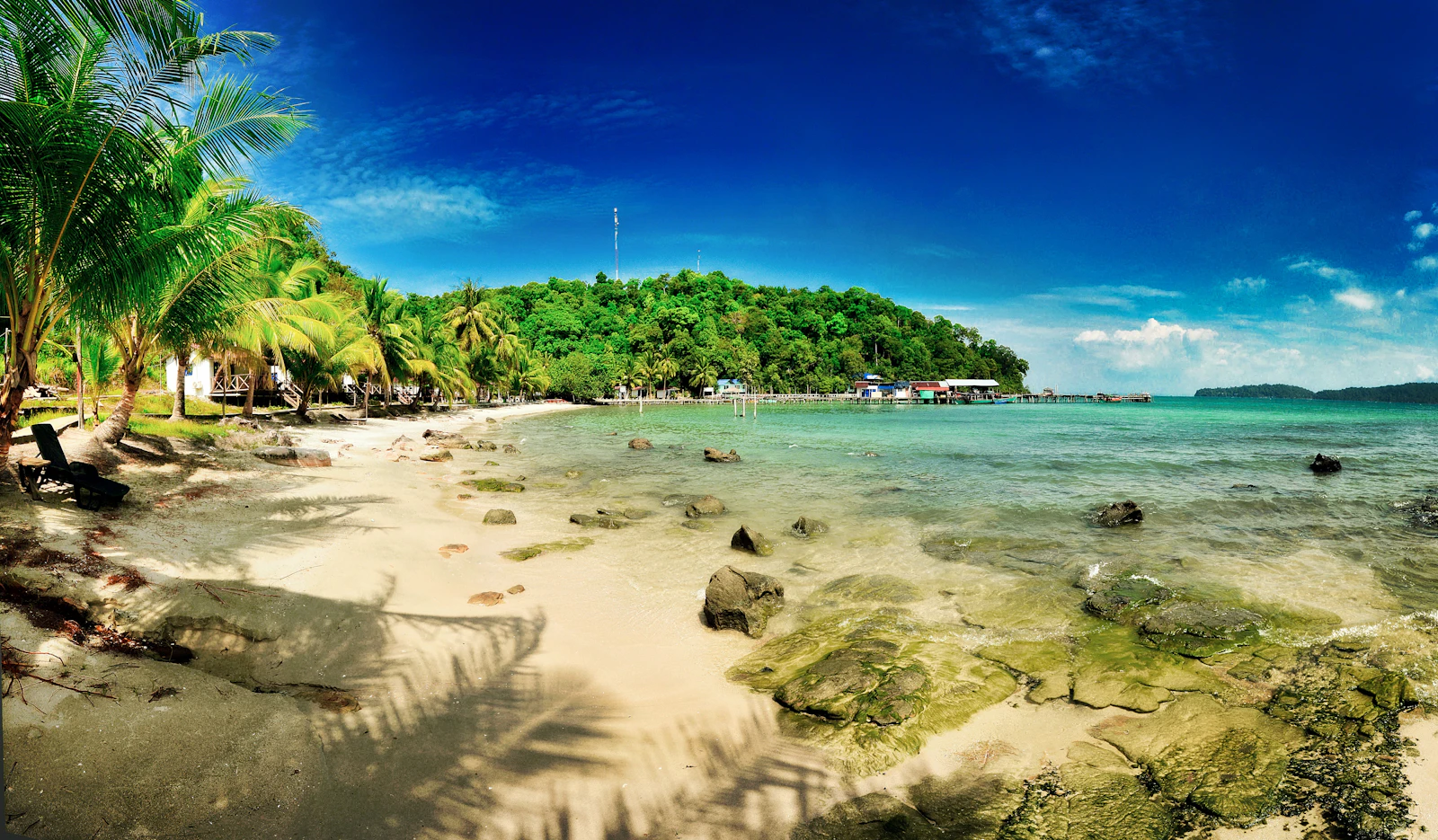 Sihanoukville coastline (via Unsplash)