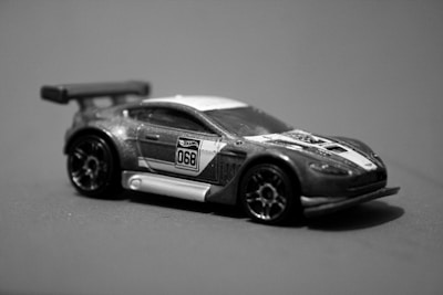 High-definition photo of a Hot Wheels car with detailed paint and decals.