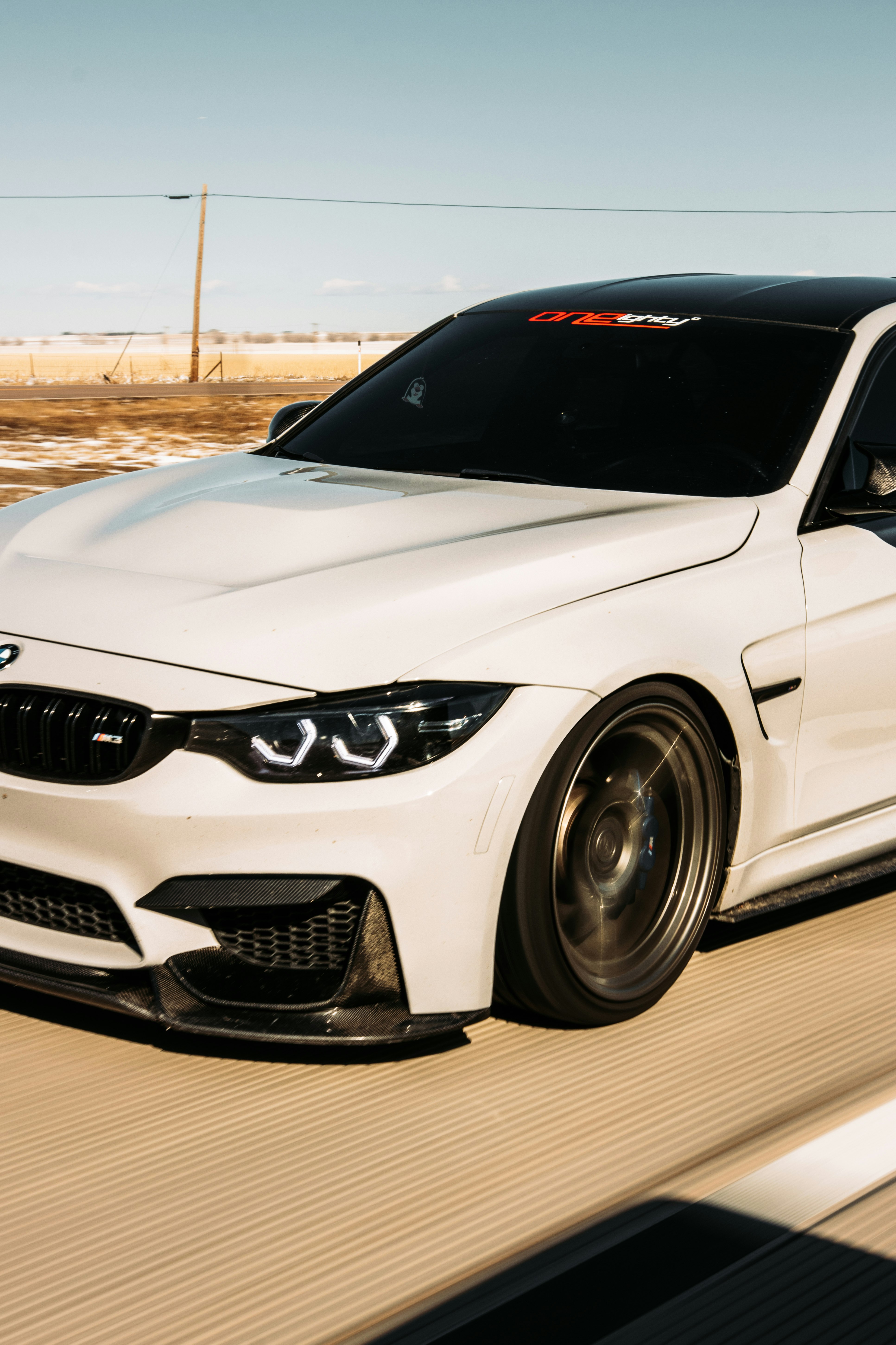 white bmw m 3 coupe