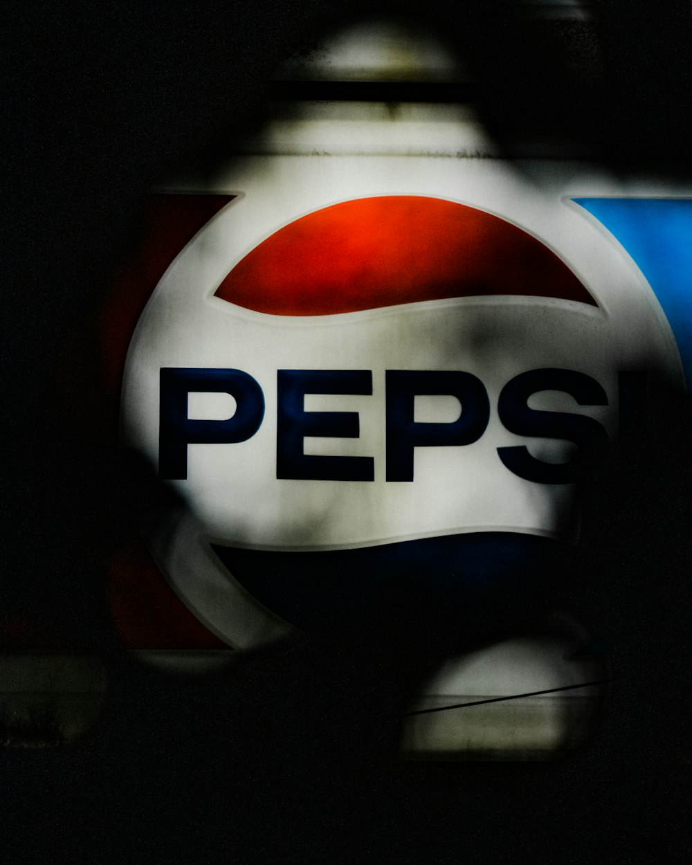 blue red and white pepsi logo