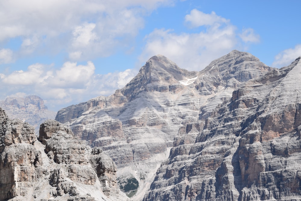 rocky mountain under blue sky during daytime