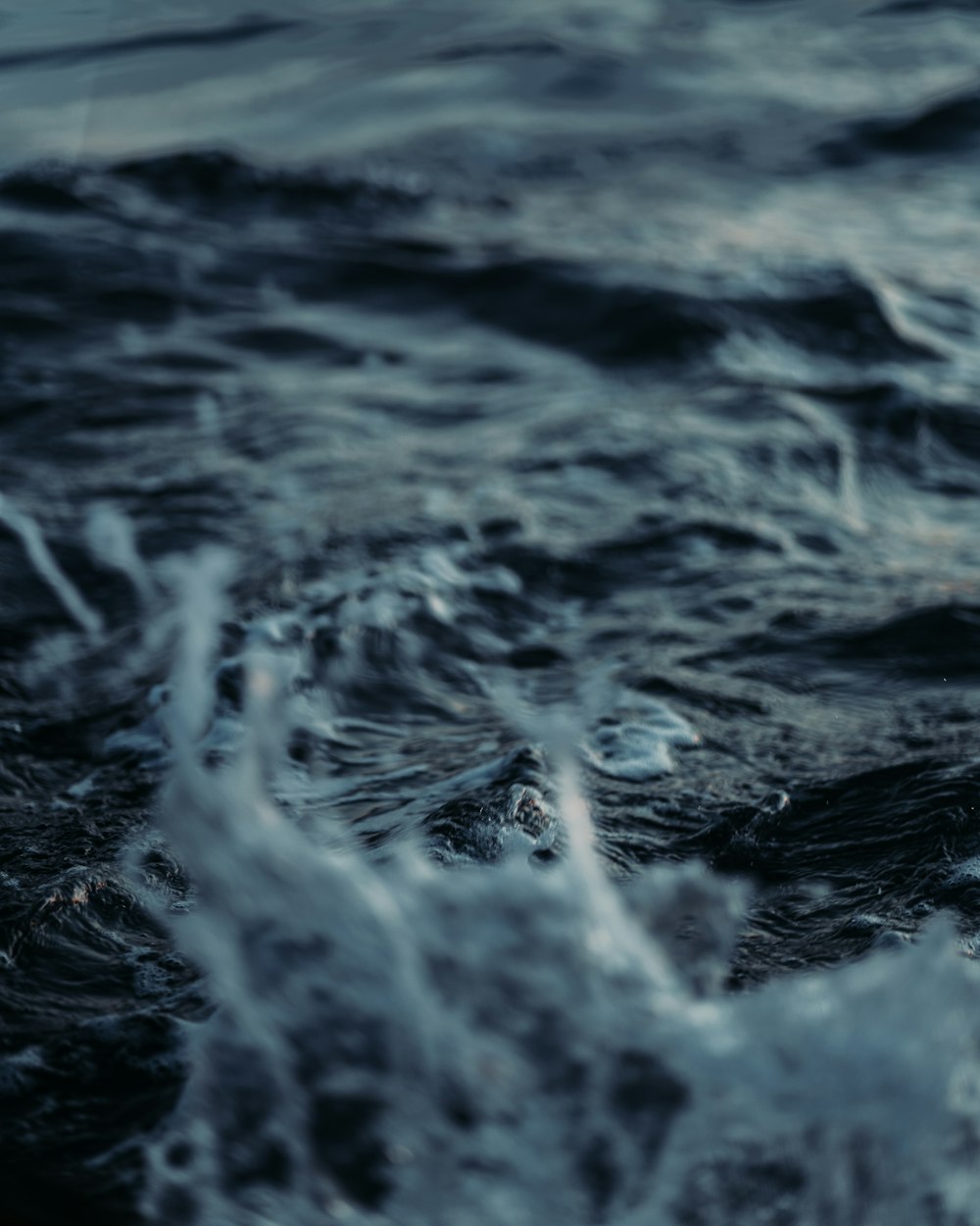 water splash on gray grass