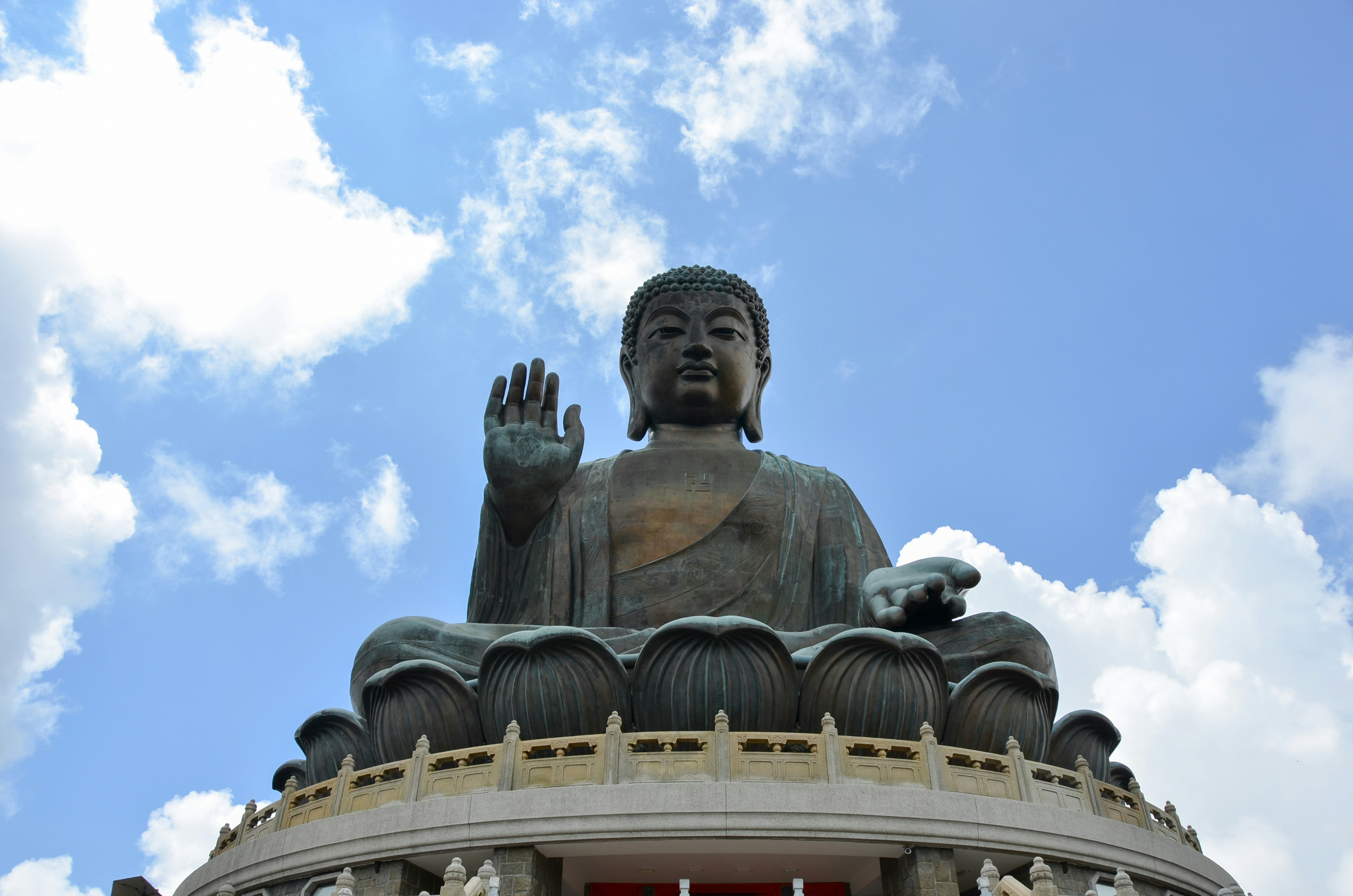 The Big Buddha, also known as Tian Tan Buddha