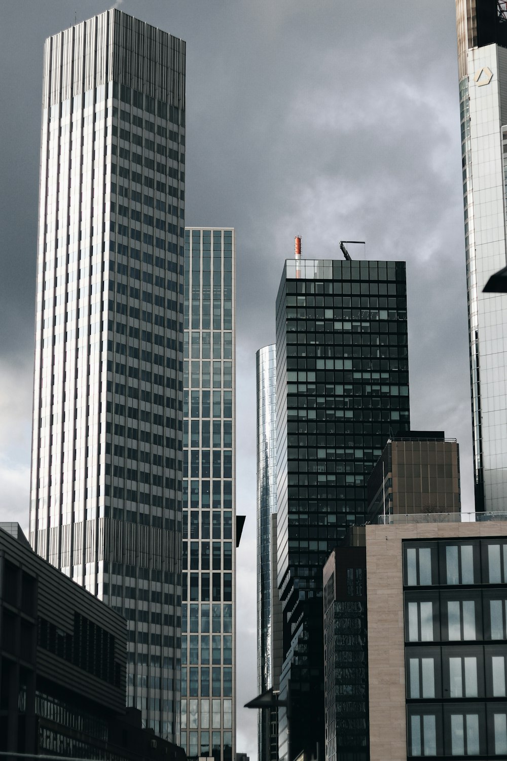 brown and gray high rise buildings