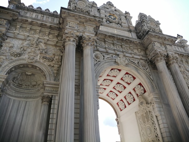 An elegant archway built with precision.