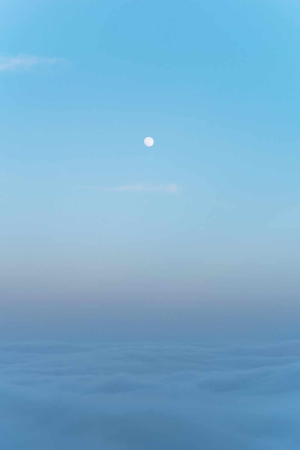 blue sky and white clouds