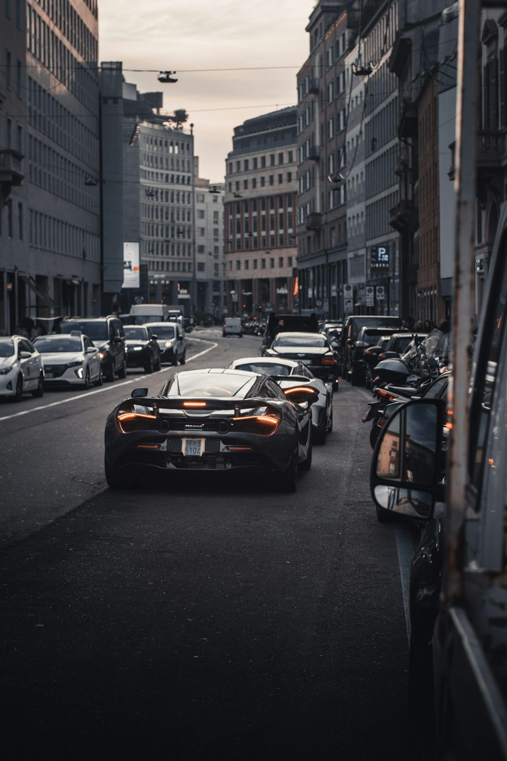 cars on road during daytime