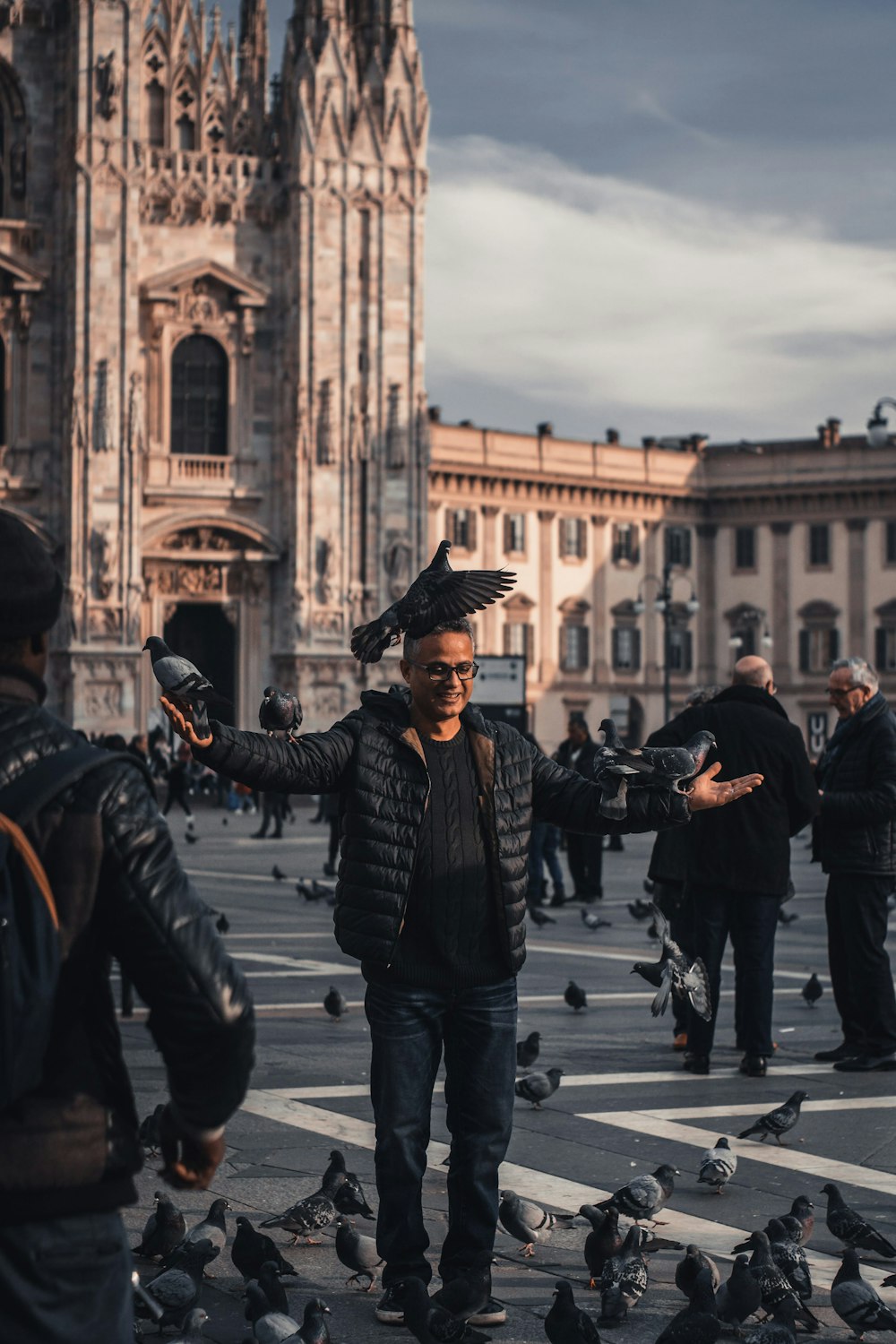 people walking on street near building during daytime