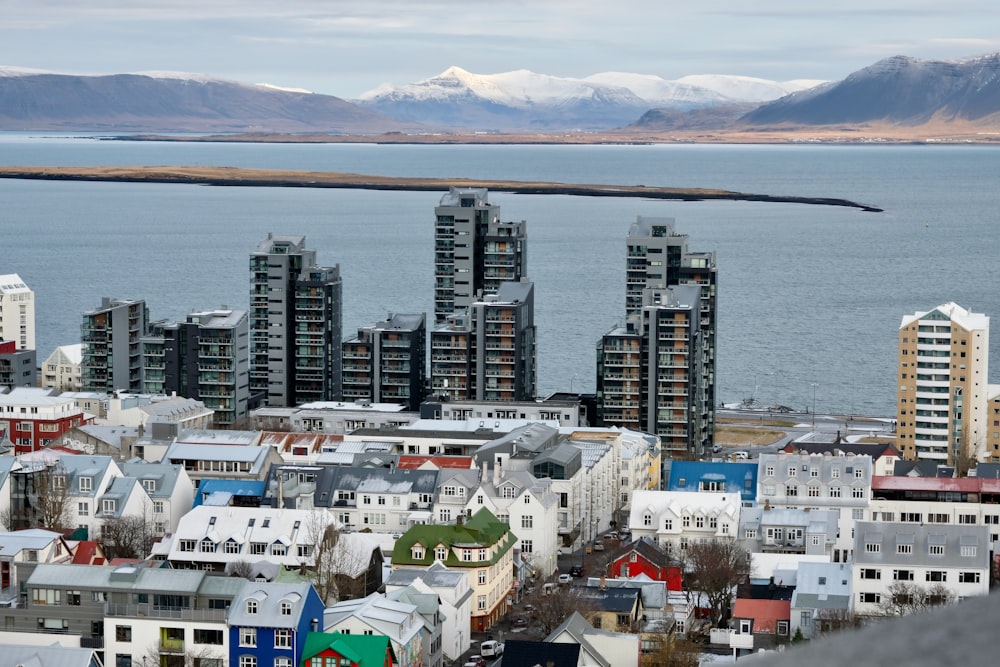 aerial view of city buildings during daytime