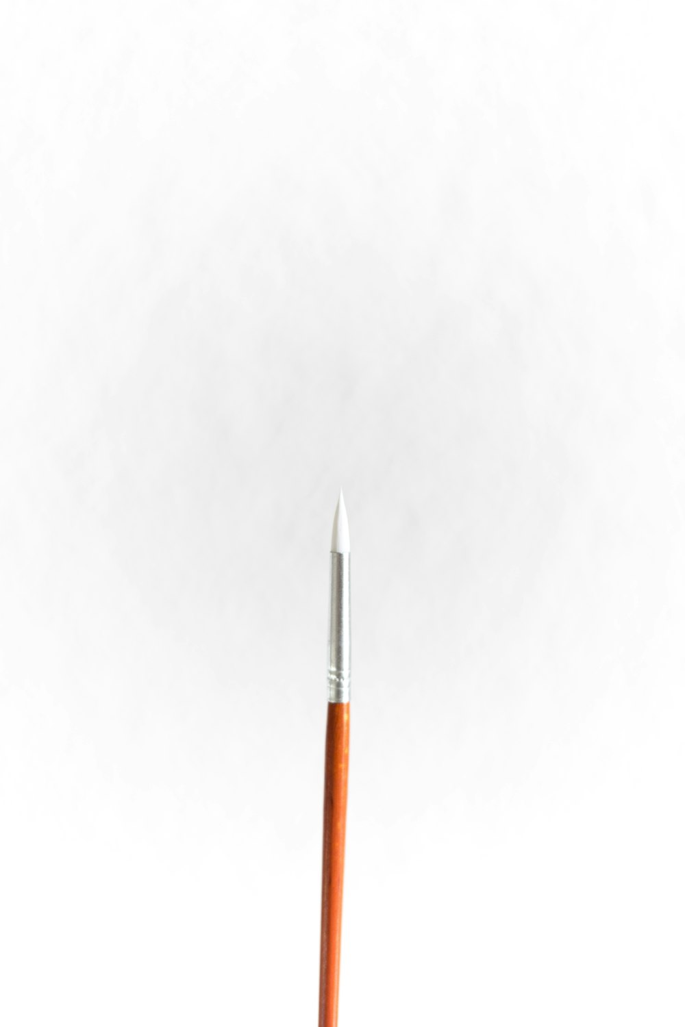 Bolígrafo de clic naranja y plateado