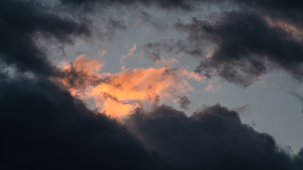 white clouds and blue sky