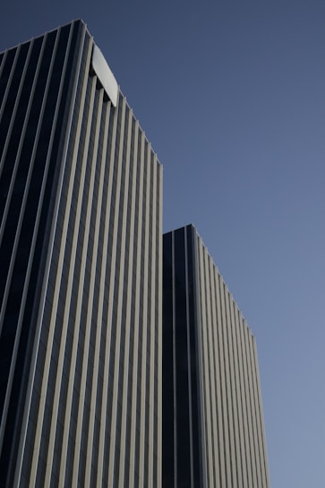 low angle photography of high rise building