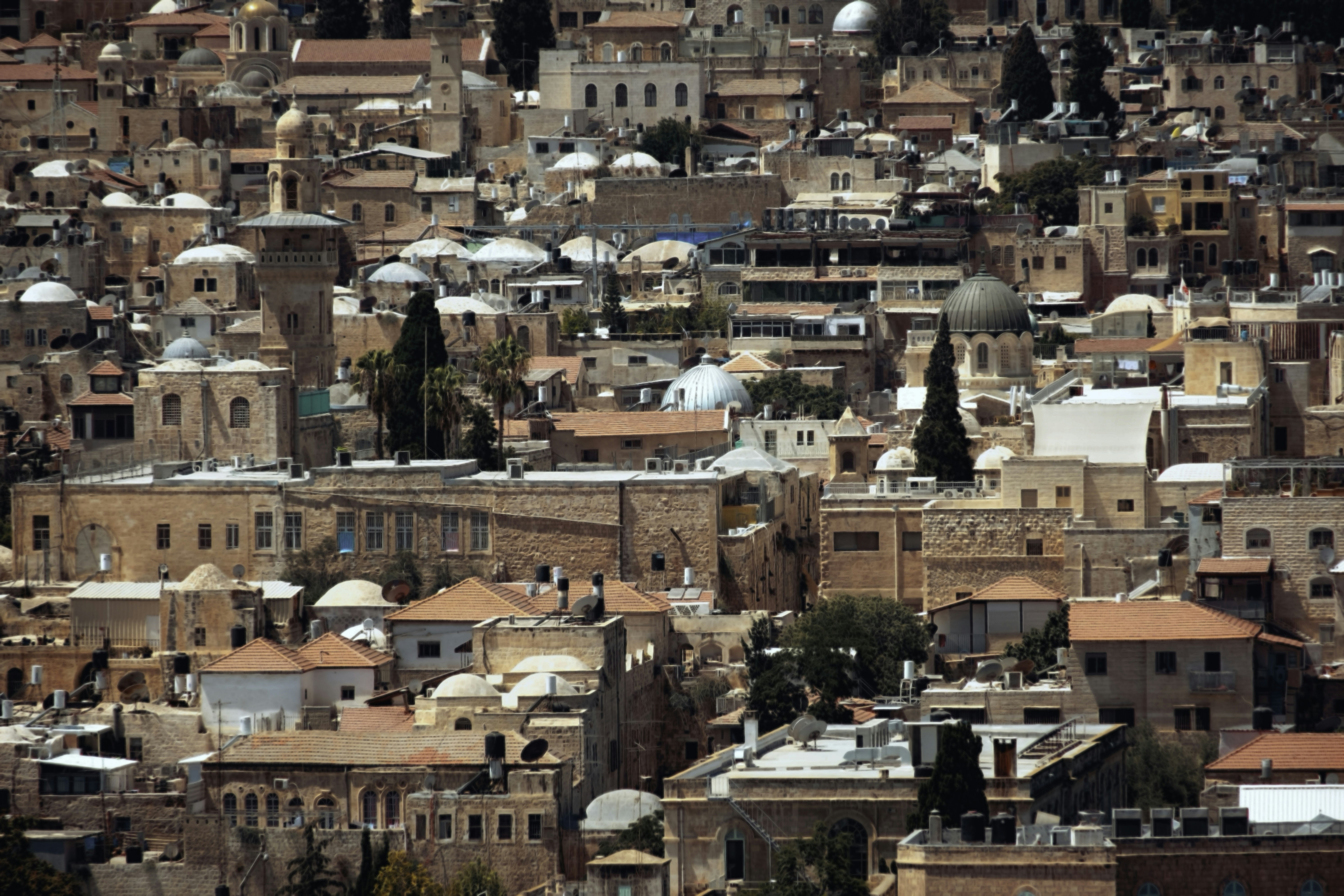 aerial view of city buildings during daytime, 