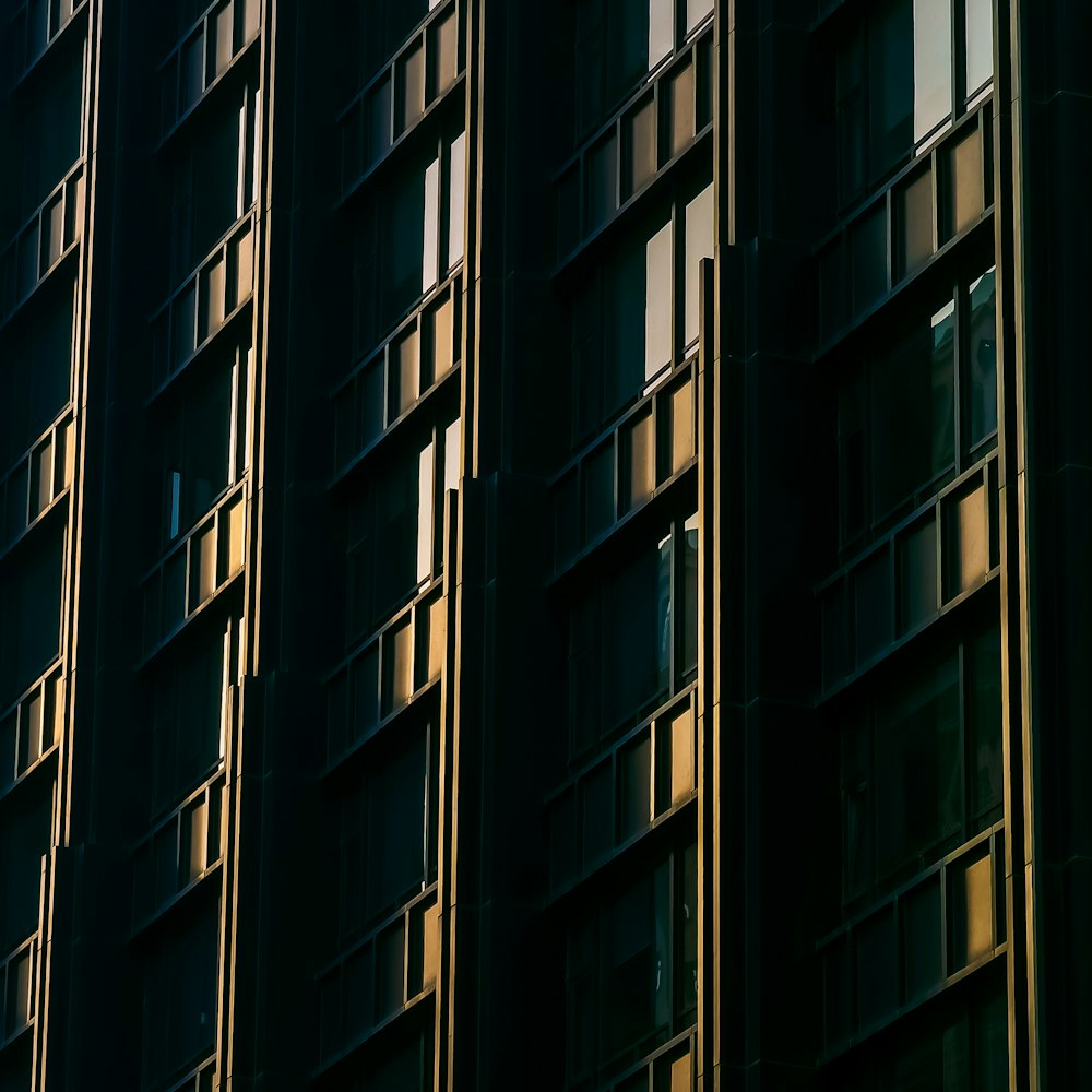 black and white concrete building