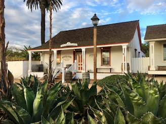 A beautiful hacienda-style restaurant with traditional Mexican architecture.