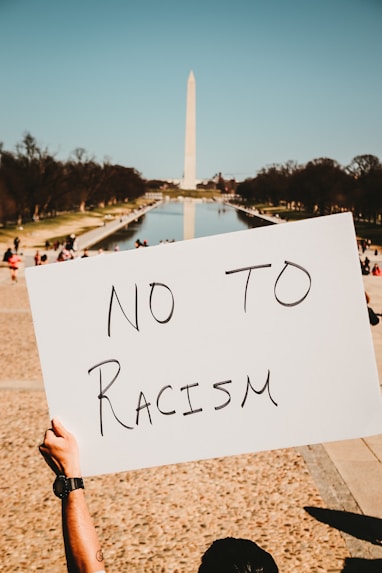 No to Racism - Washington Monument