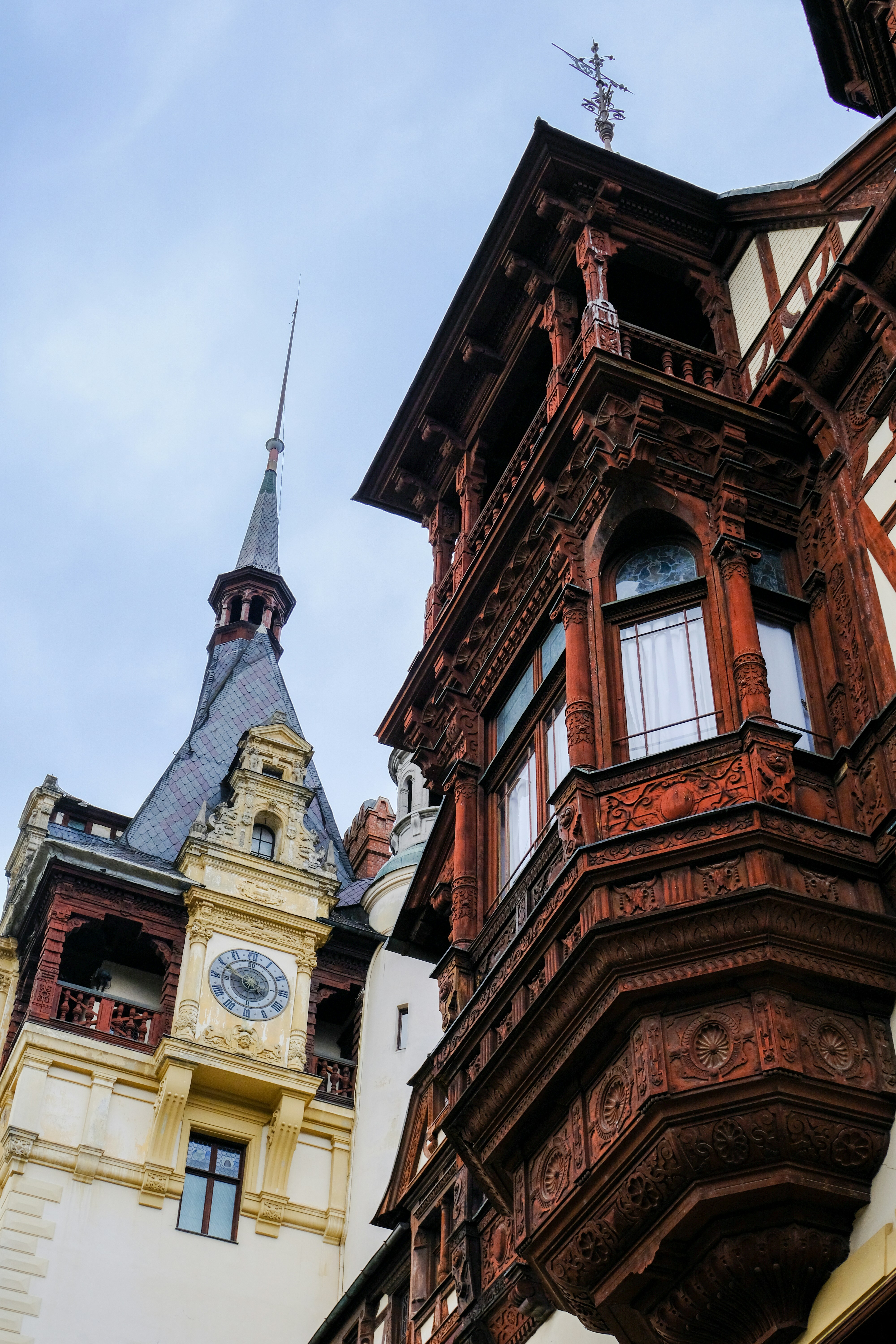 brown and white concrete building
