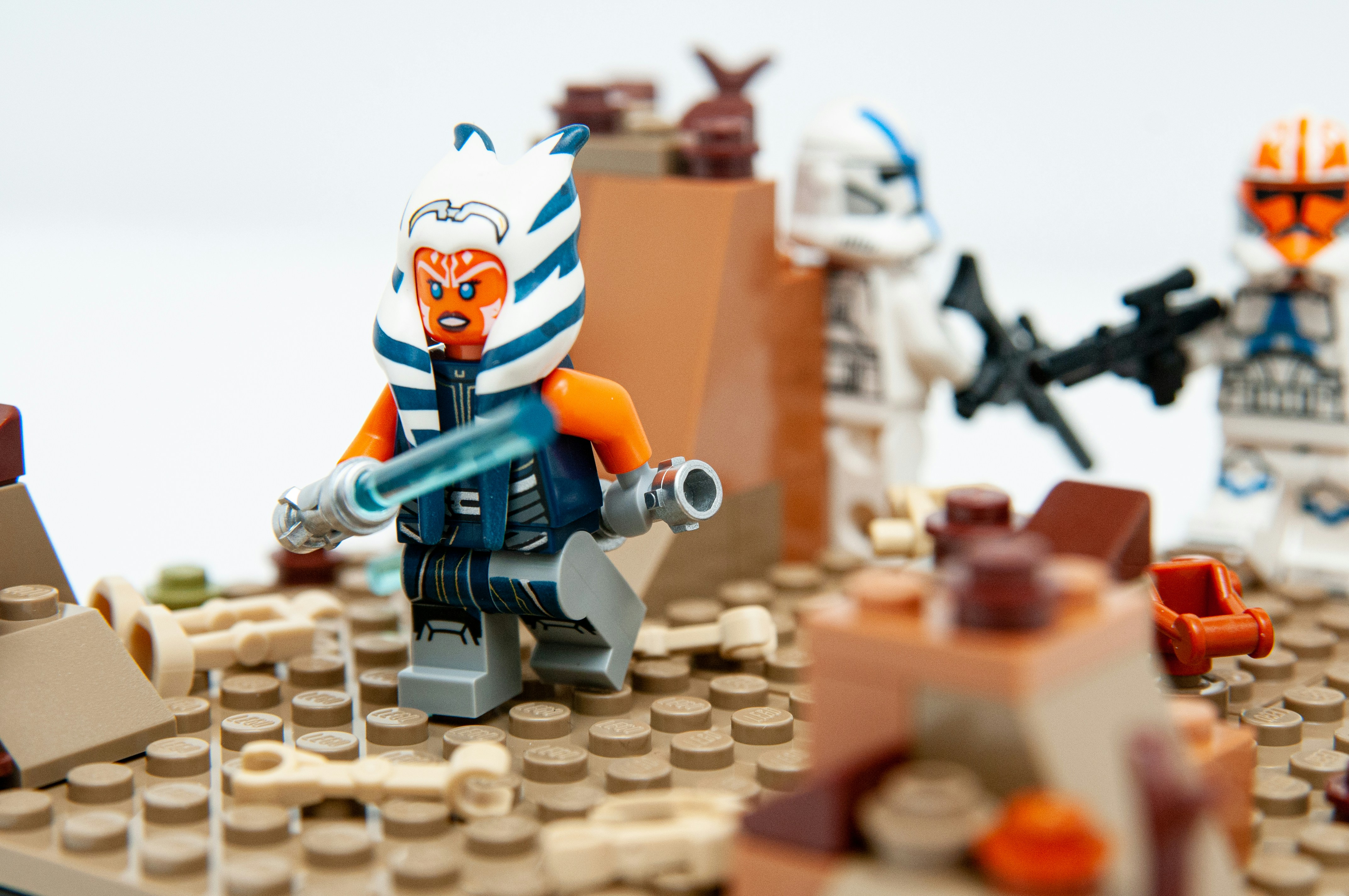 Lego Ahsoka Tano & Clone Troopers
