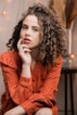 woman in red and black plaid dress shirt
