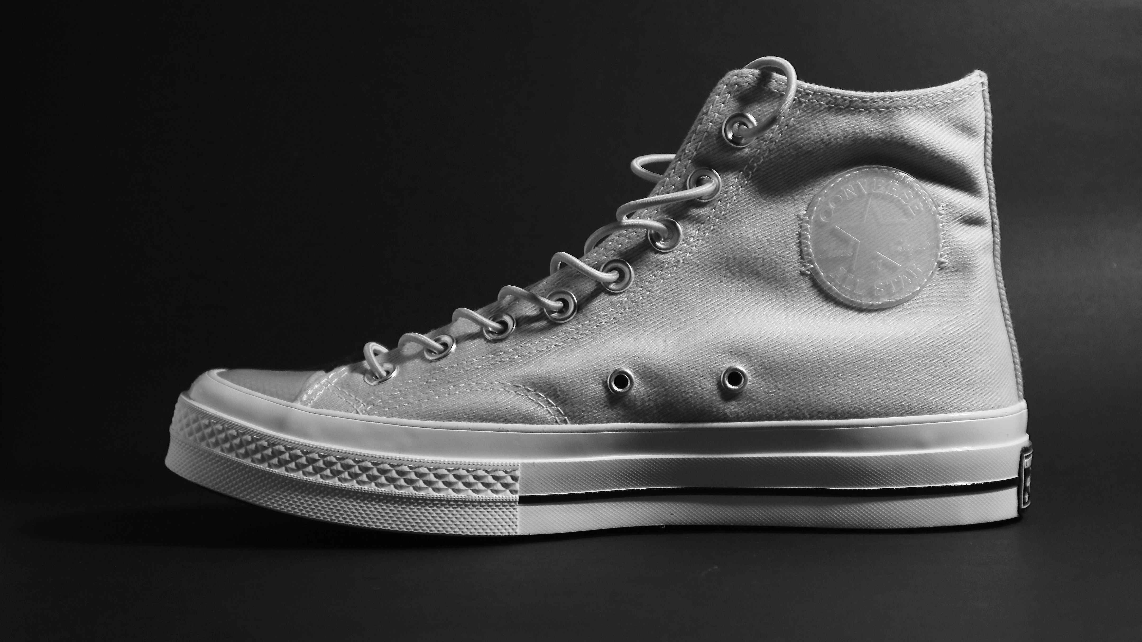 Hitam dan Putih Nike Air Force 1 Tinggi