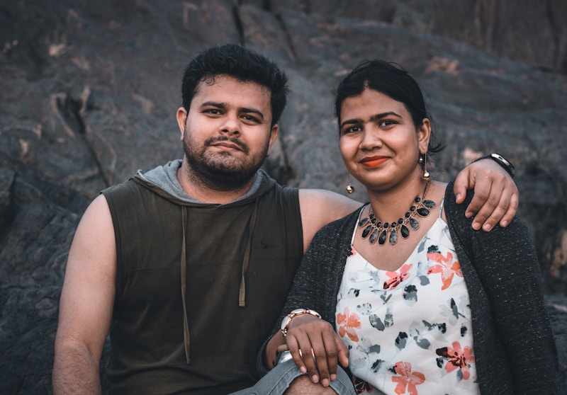 Pareja diversa en Madrid