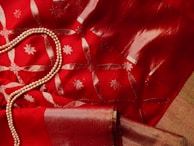 gold and silver beaded bracelet