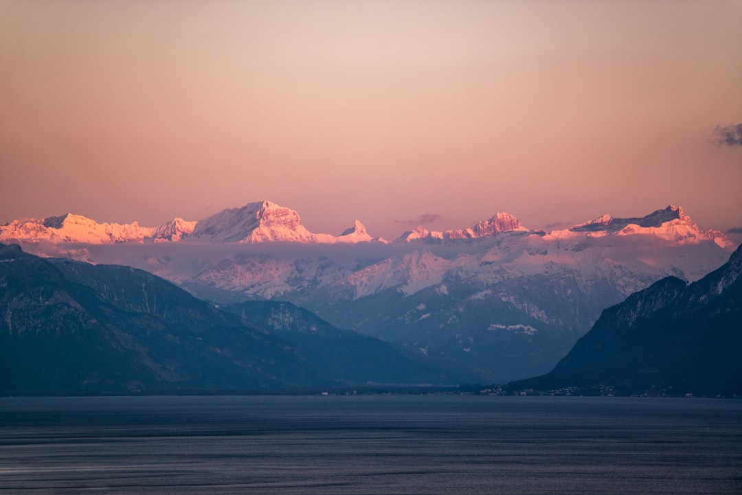 snow covered mountains during daytime