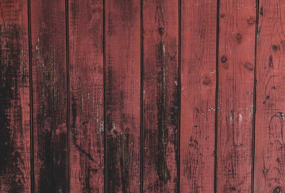 red and black wooden surface