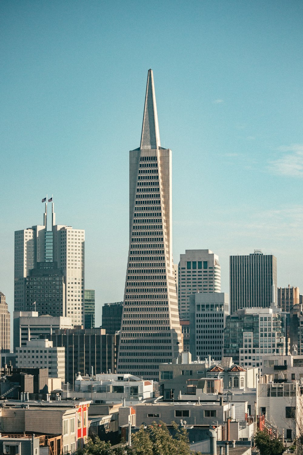 white and brown high rise building