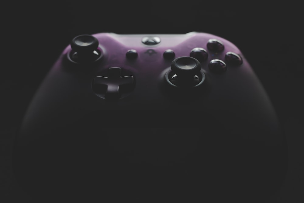 black xbox one game controller