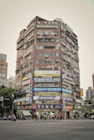Aerial view of the Sun Hing Industrial Building with Supply Chain Logistics Limited signage visible.