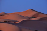 Large sand dunes in the Sahara near Djanet, Algeria