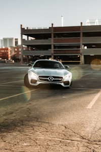 Silver Sedan