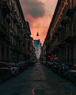 cars parked on the side of the road during daytime