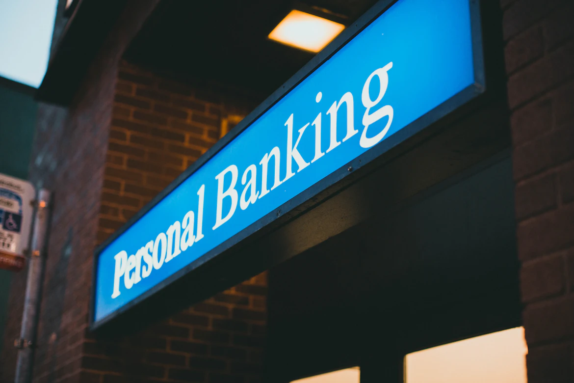 Bank customer checking savings and deposit accounts on a smartphone