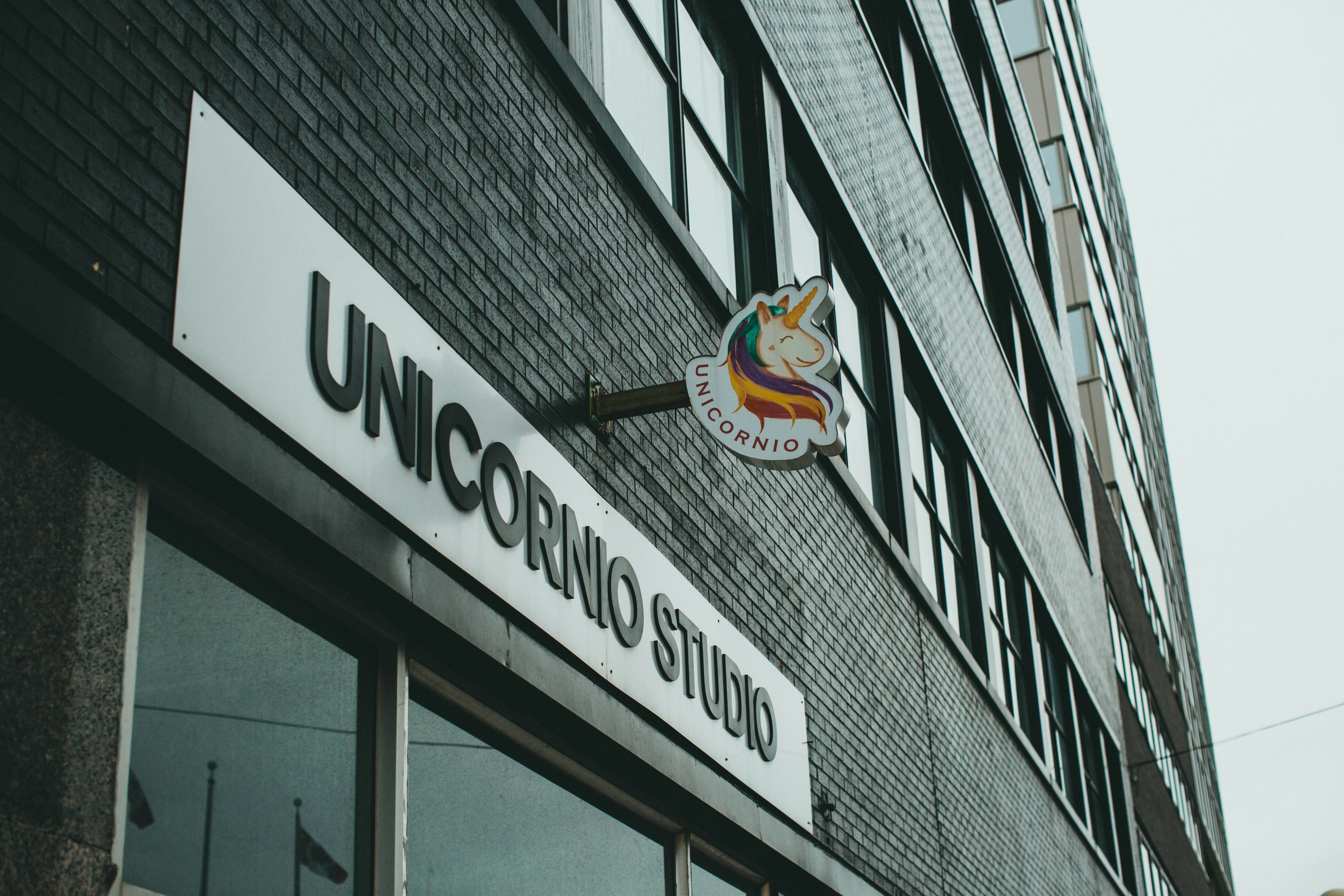 white and black UNKs coffee store