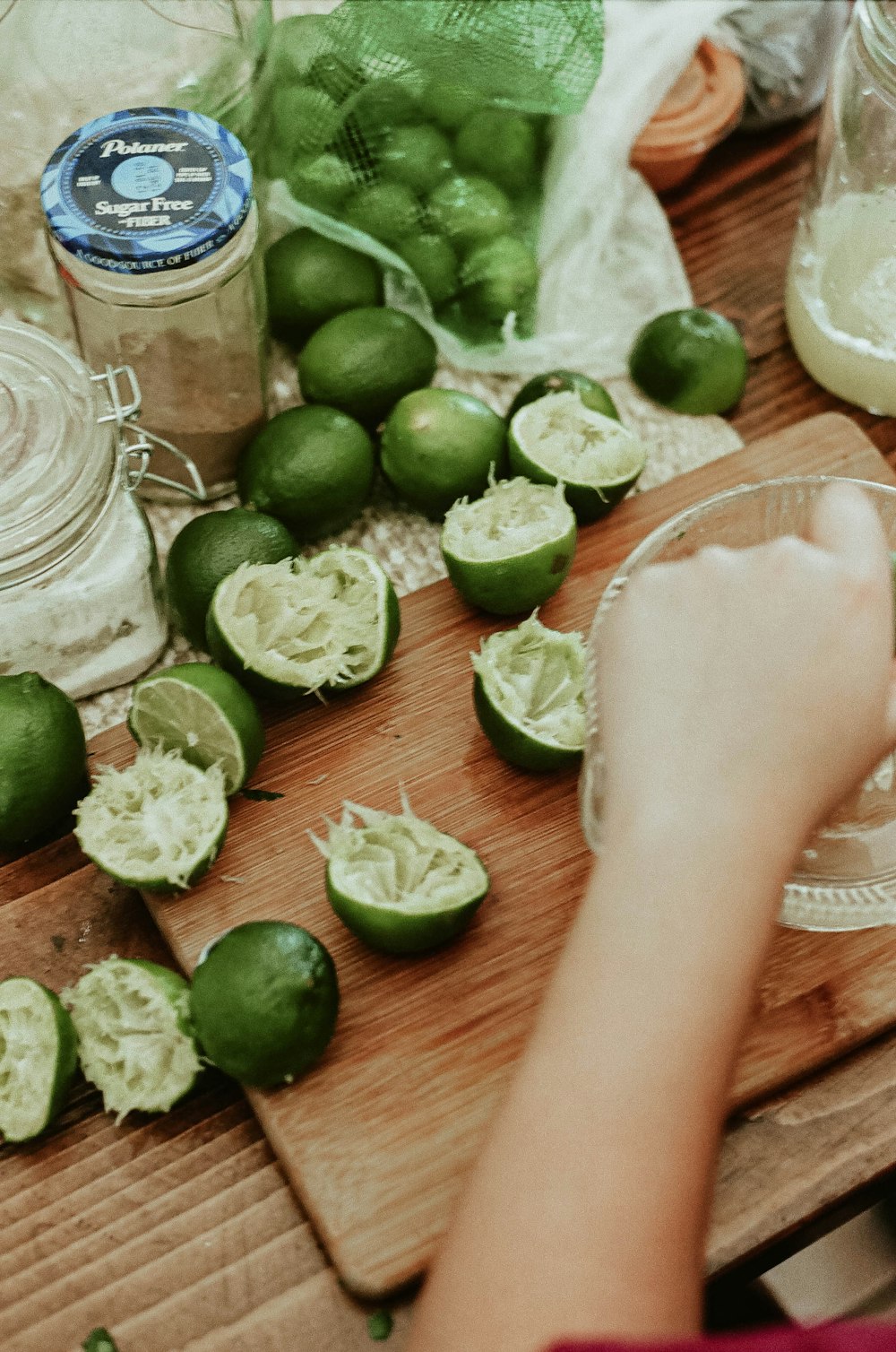 sliced cucumber beside salt and salt