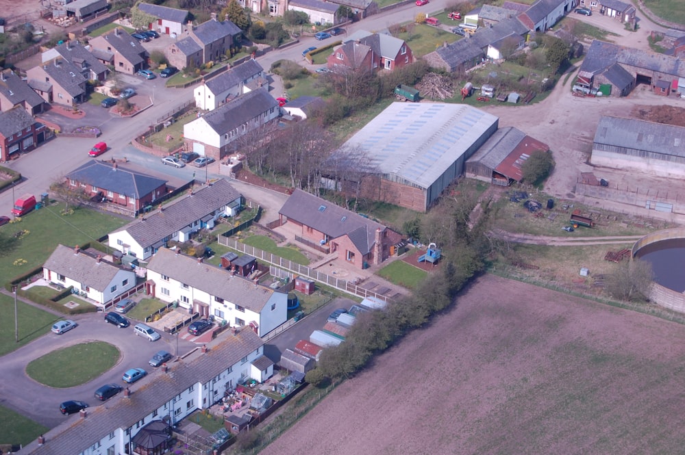 aerial view of city buildings during daytime