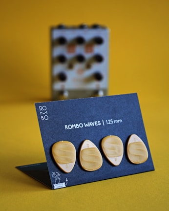 brown and white cardboard box