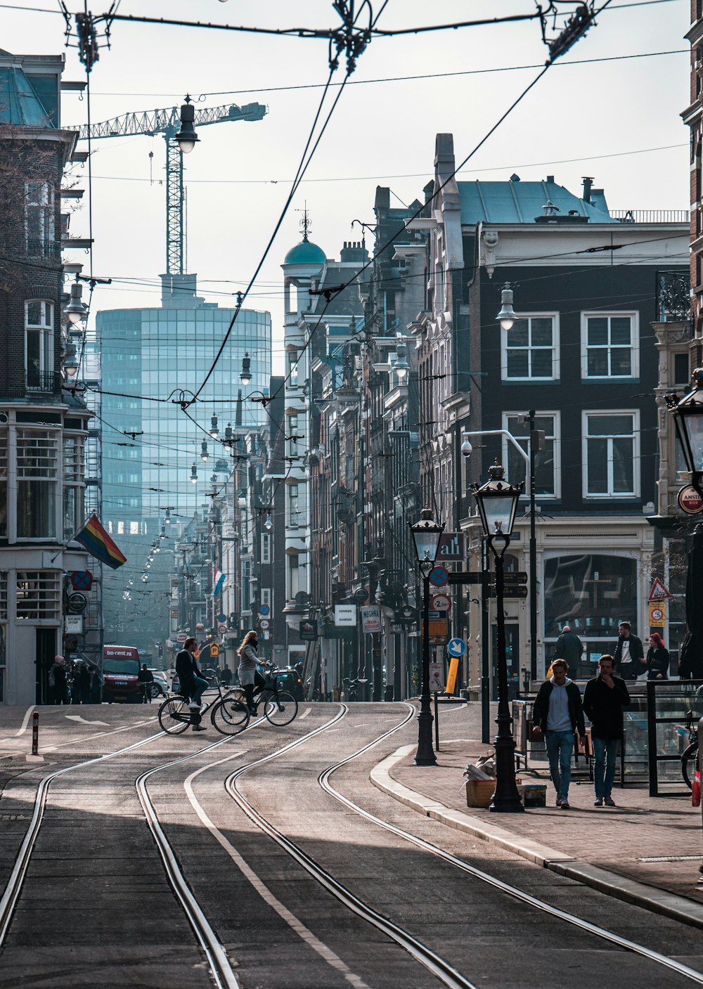 people walking on pedestrian lane during daytime