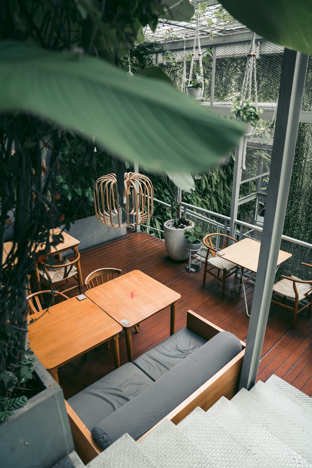 brown wooden table with chairs