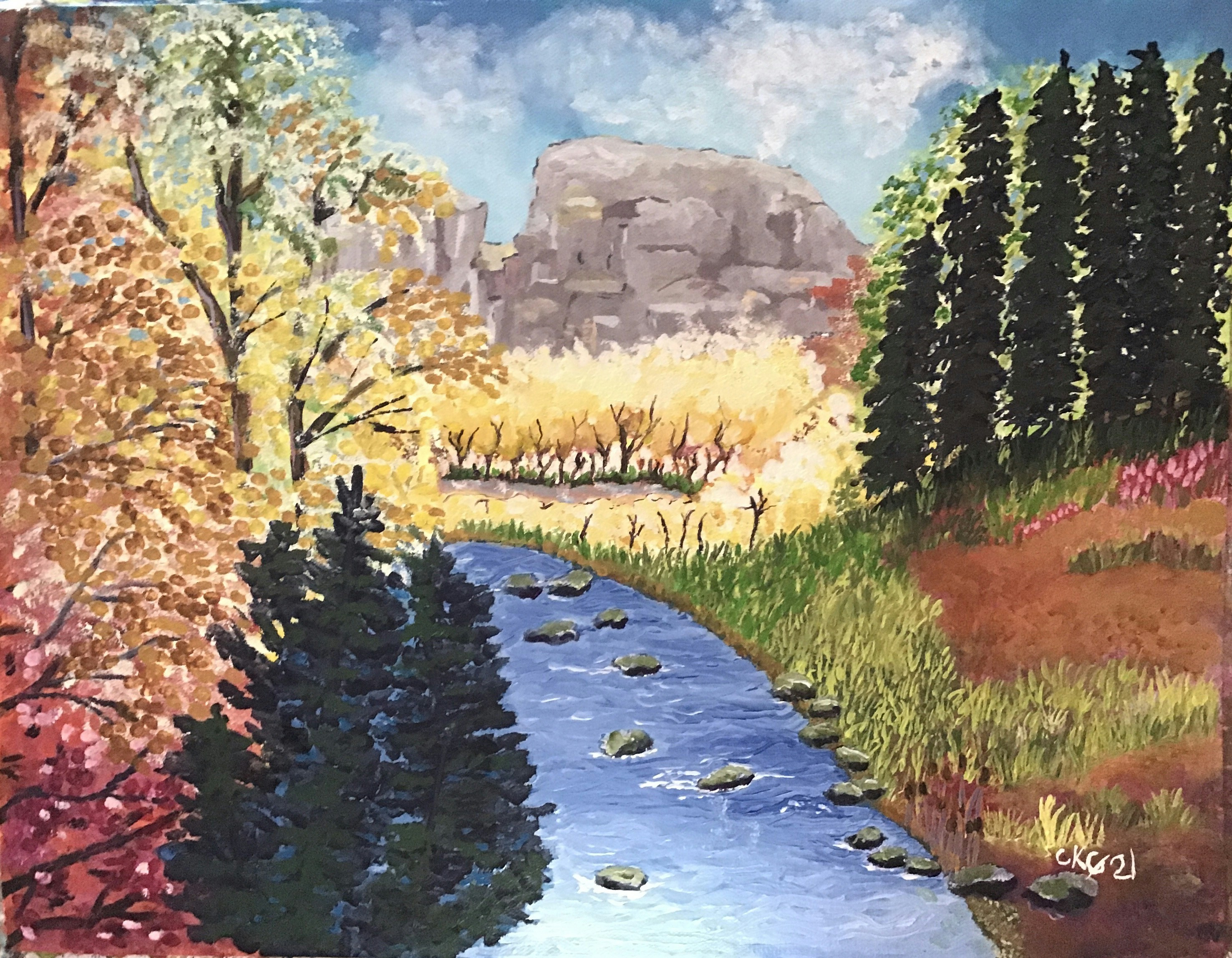 Cuadro "Luz de Otoño"
