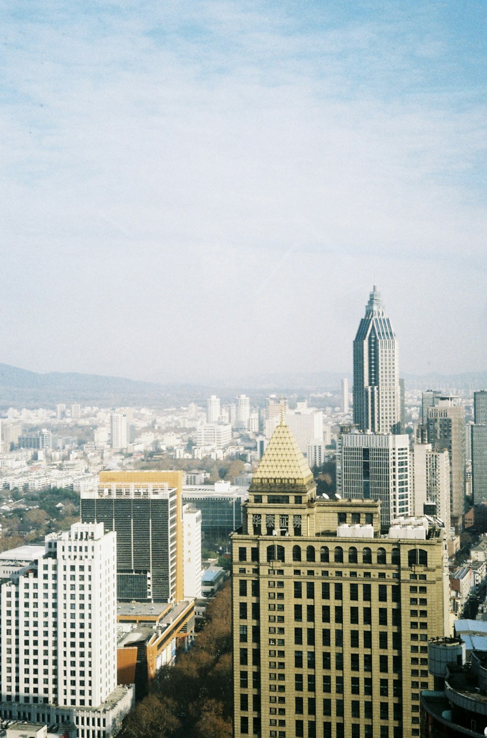 aerial view of city buildings during daytime