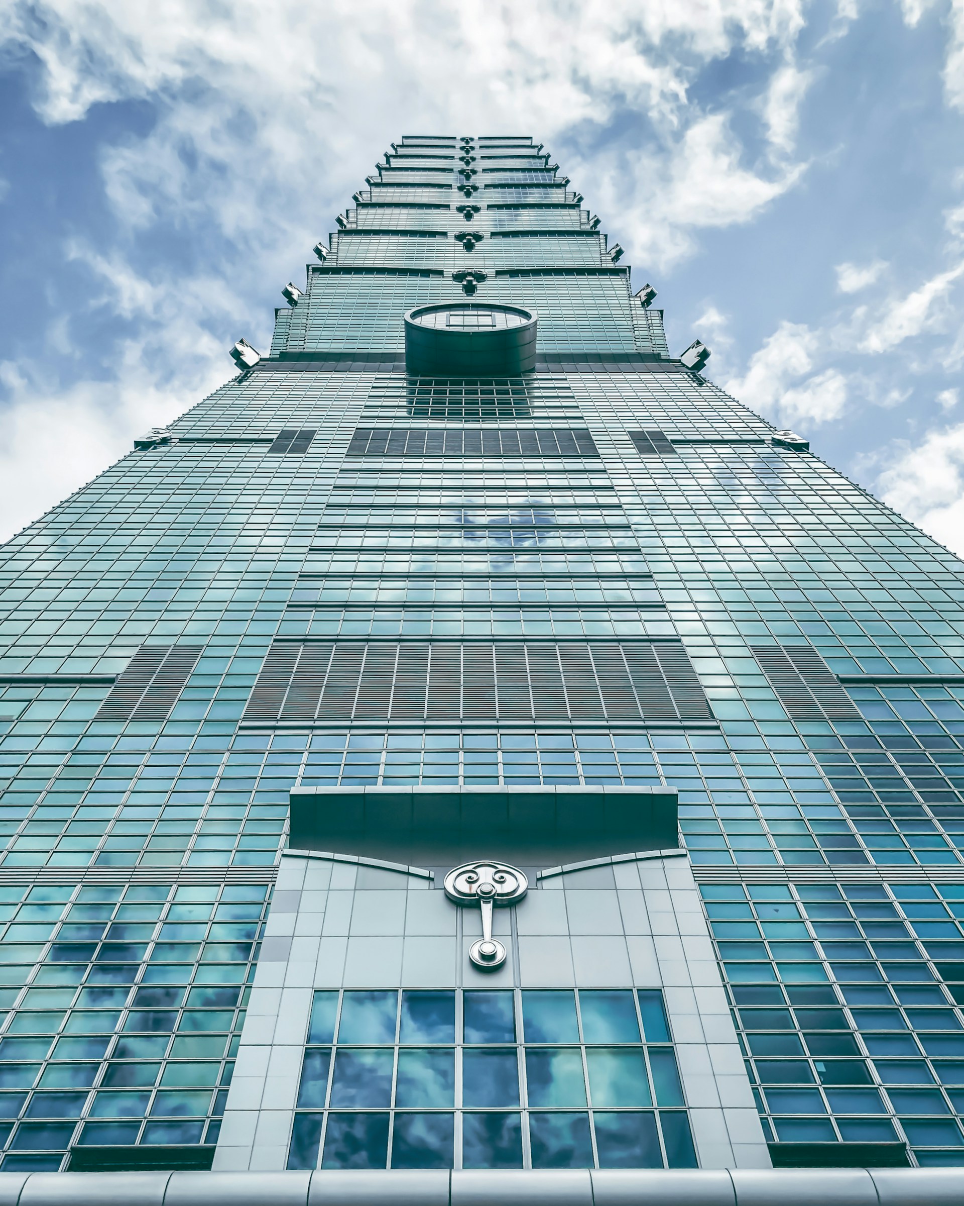 low angle photography of high rise building