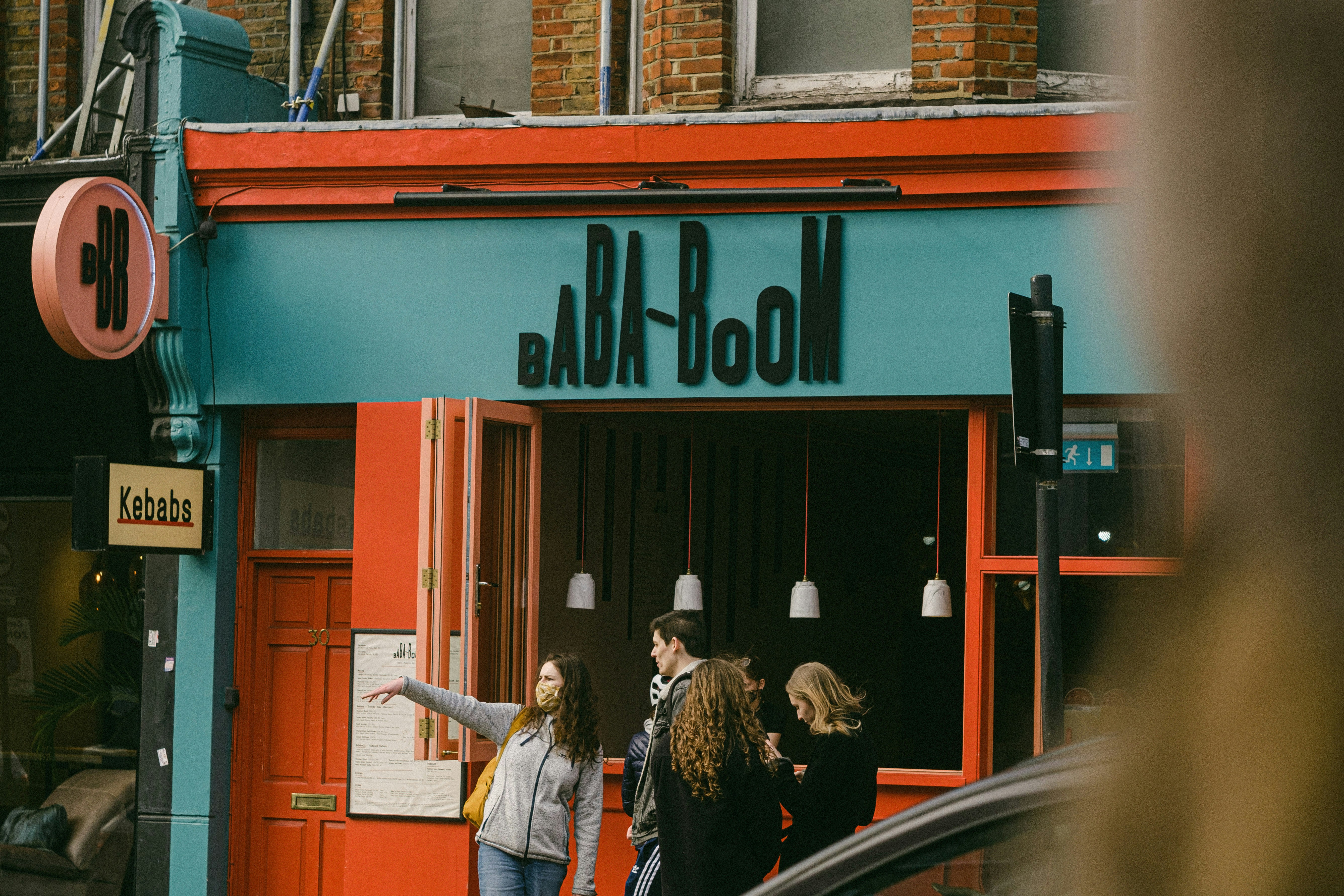 view from jebel hadid at sunset