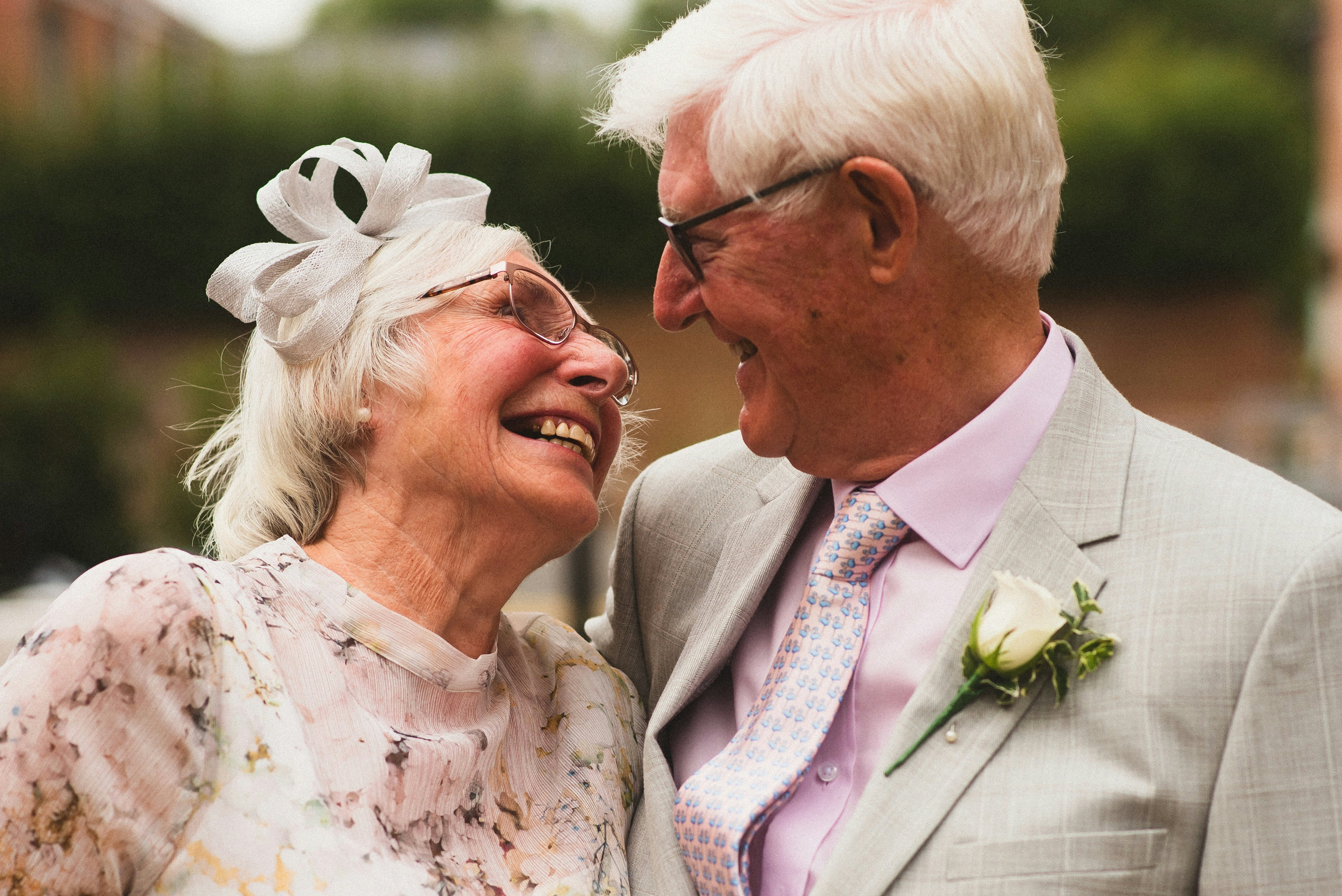 great photo recipe,how to photograph forever love ; man in gray suit jacket beside woman in white floral dress