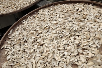 Selection of woven straw trays showcasing detailed craftsmanship