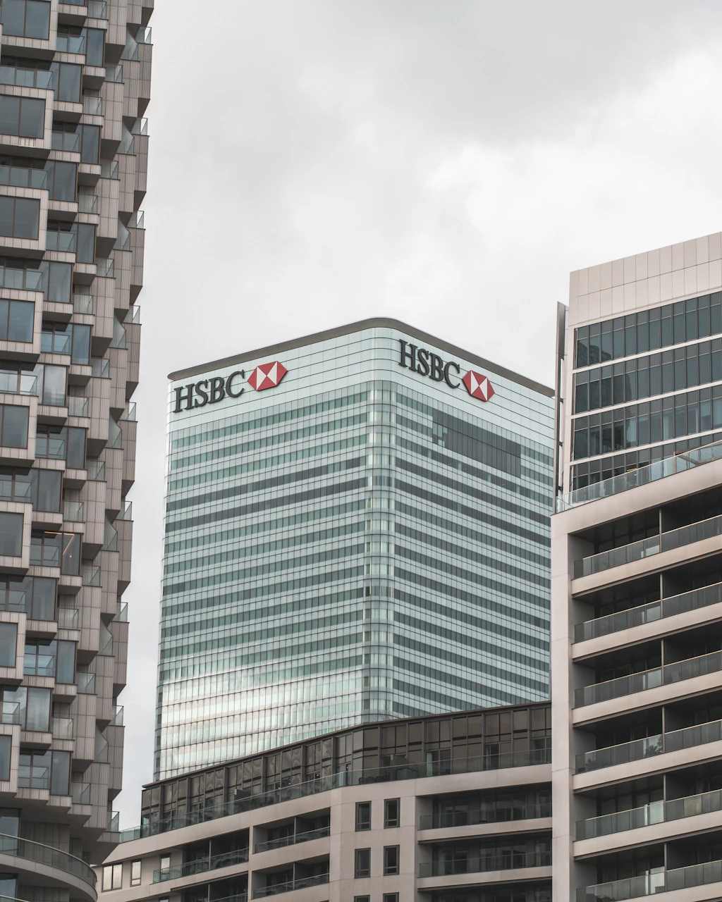 HSBC headquarters at Canary Wharf, London